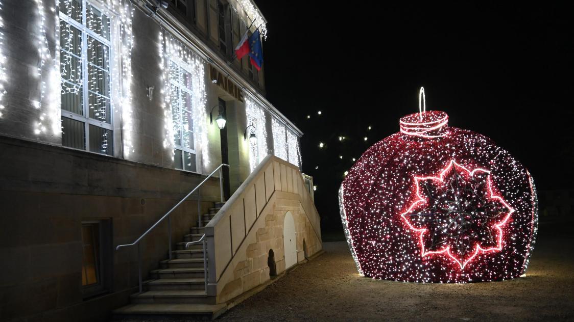 Village illuminé noel marne new arrivals